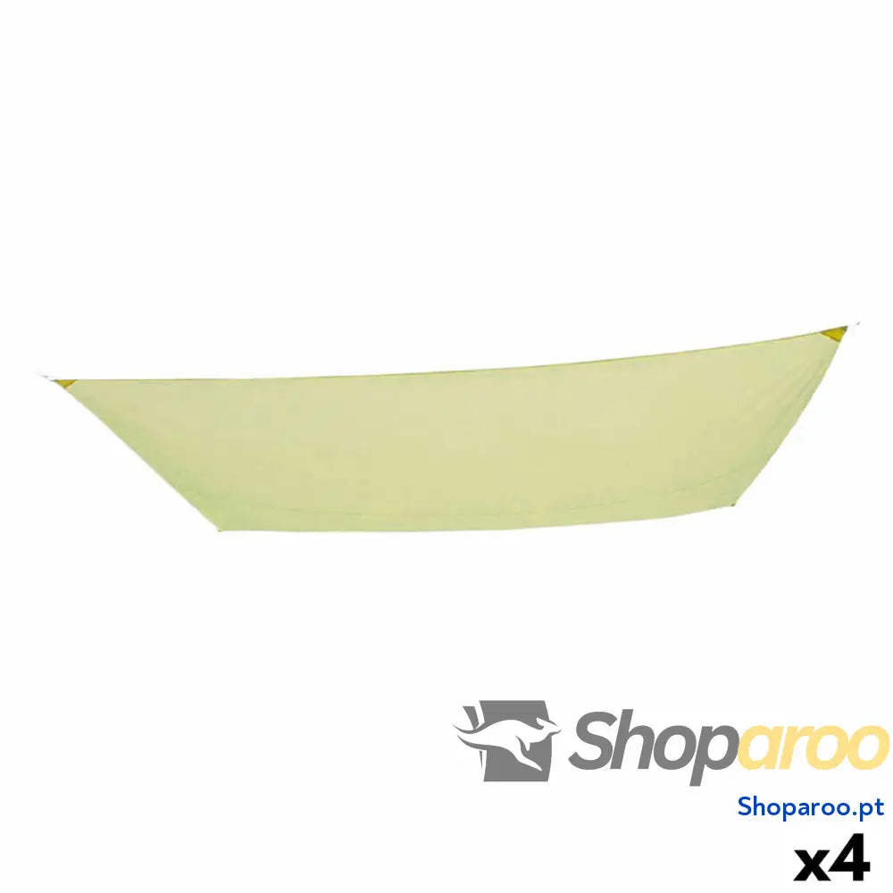 Toldos de vela Aktive Triangular Creme 300 x 400 cm (4 Unidades)
