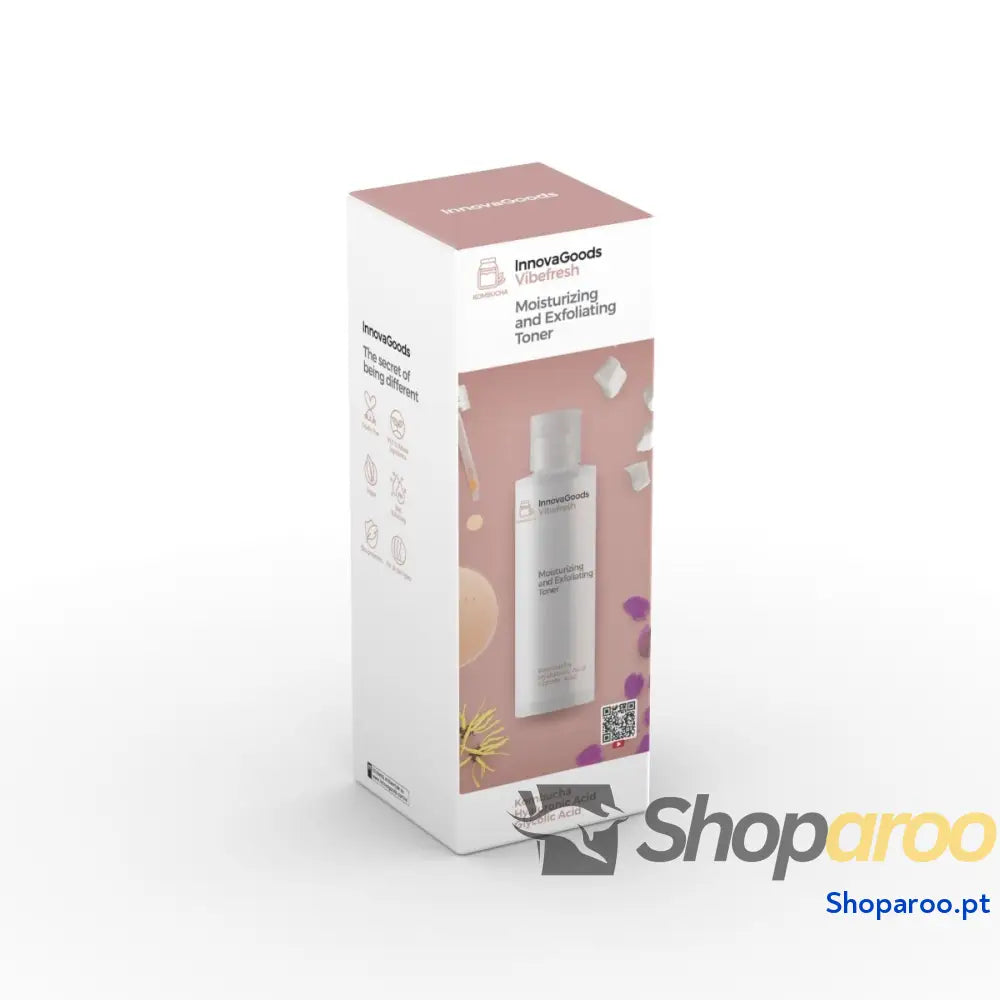 Tónico Facial Hidratante e Esfoliante Kombucha Vibefresh InnovaGoods 150 ml