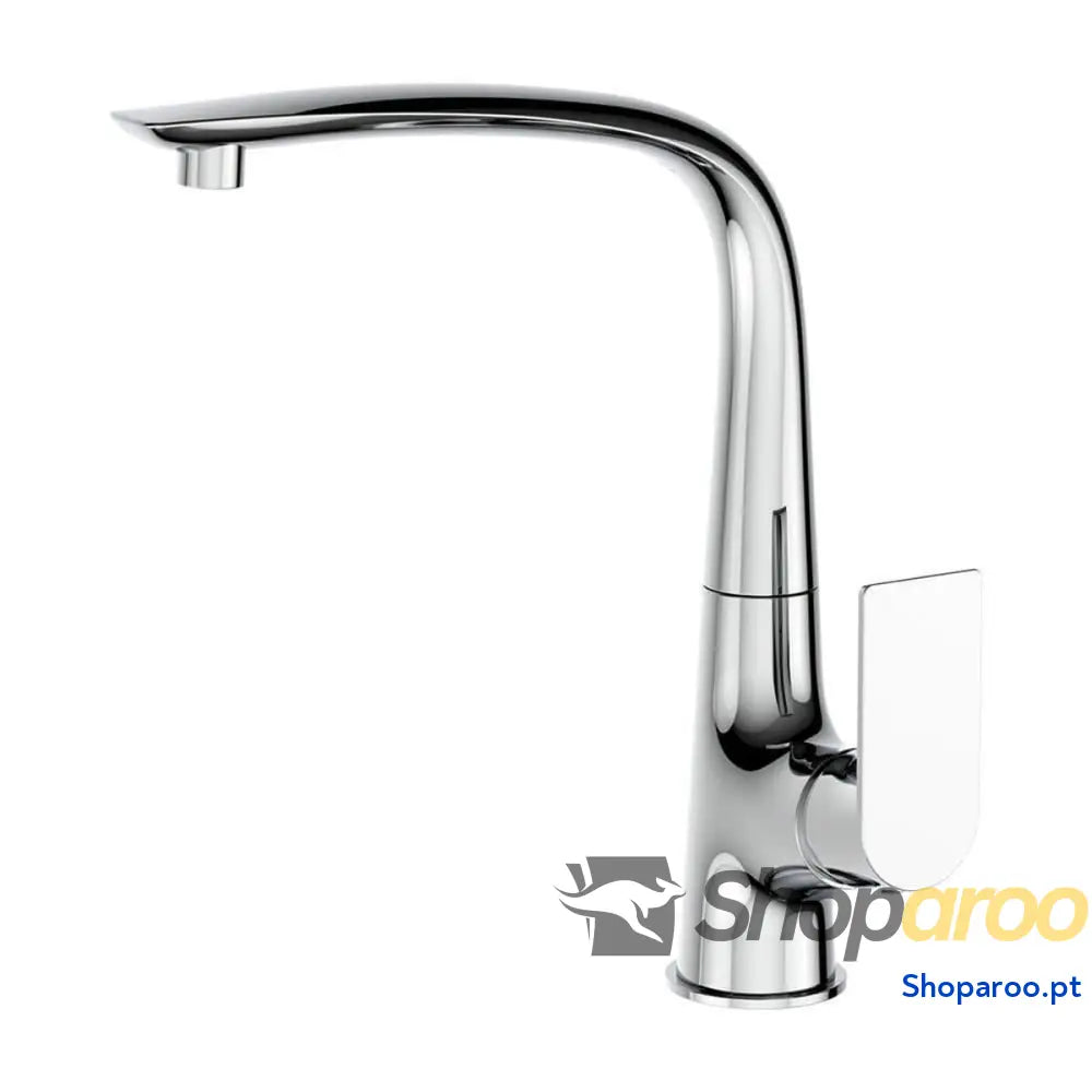 Torneira Monocomando EDM 01132 Cascais Prateado Aço inoxidável Latão Zinco Lava-loiça