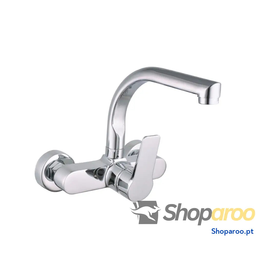 Torneira Monocomando EDM 01145 Prateado Aço inoxidável Latão Zinco 21 x 19 cm