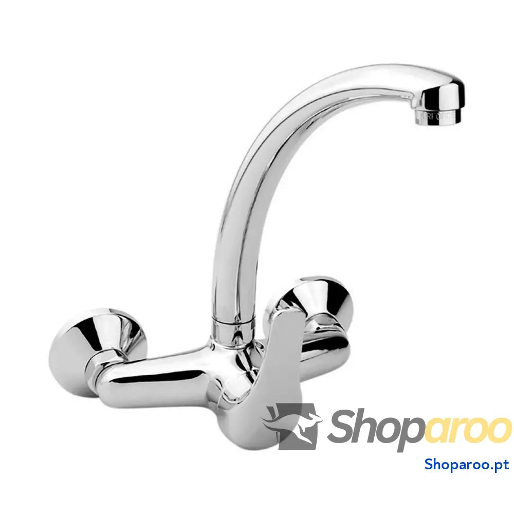 Torneira Monocomando EDM 01165 Prateado Aço inoxidável Latão Zinco