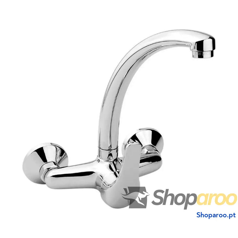 Torneira Monocomando EDM 01165 Prateado Aço inoxidável Latão Zinco