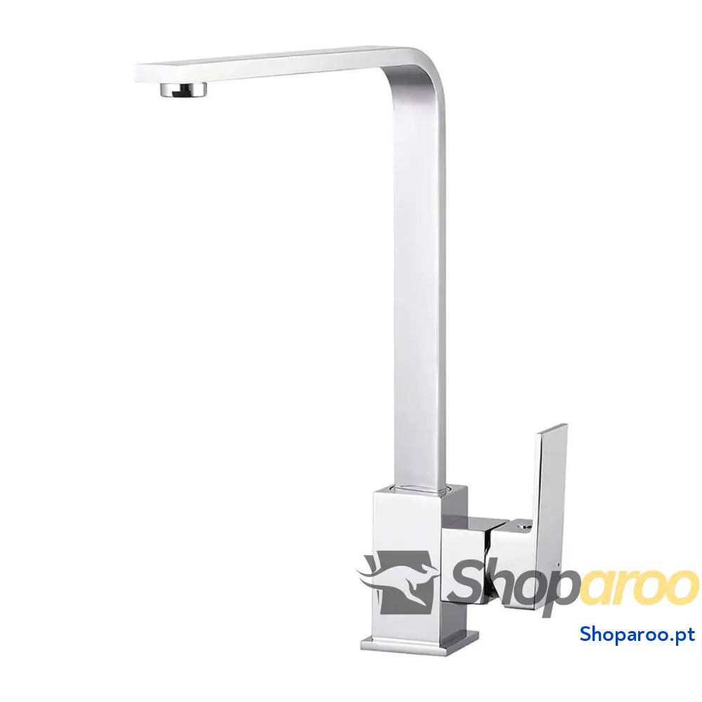 Torneira Monocomando EDM 01194 Getaria Prateado Aço inoxidável Latão Zinco 5,2 x 20,05 x 33,8 cm