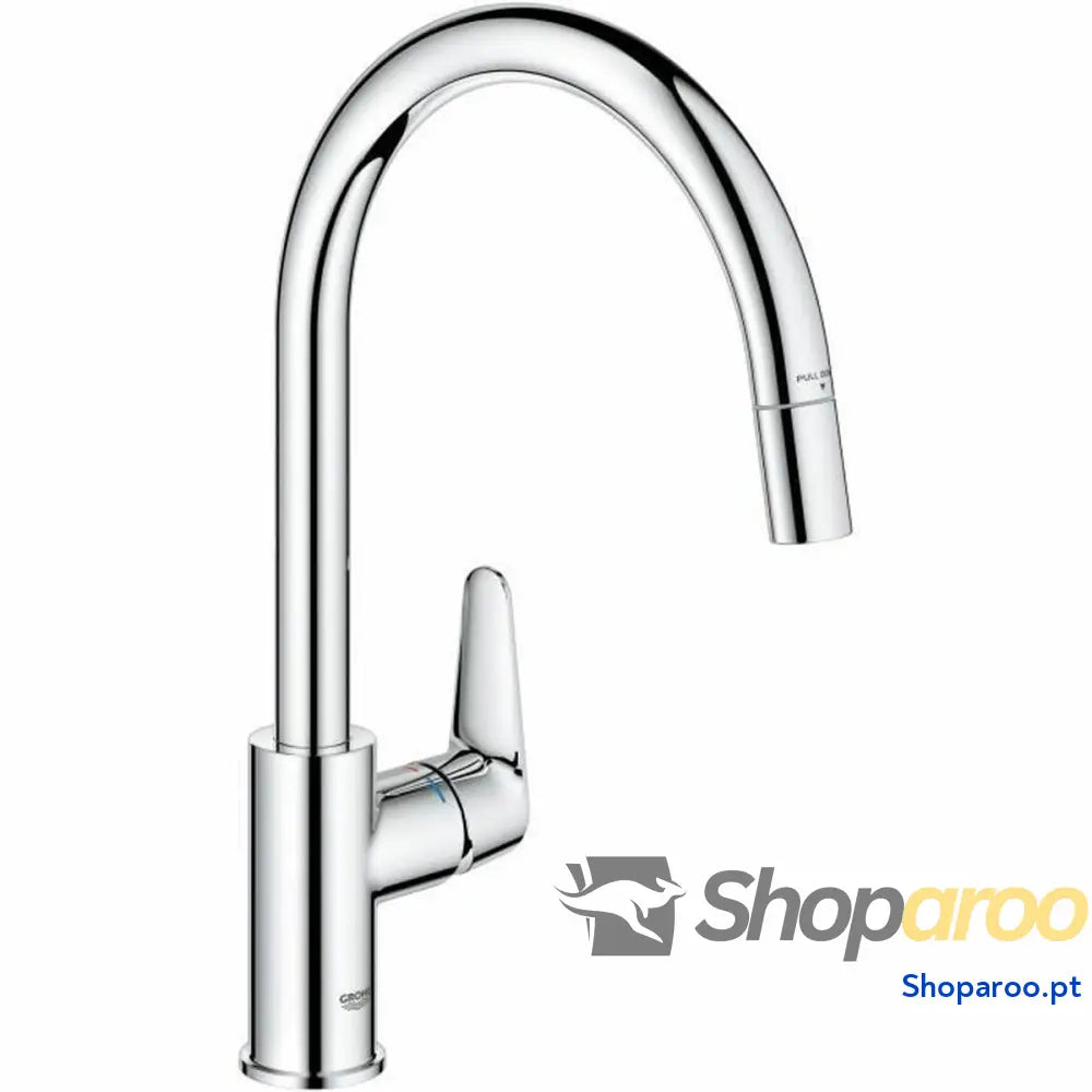 Torneira Monocomando Grohe Latão Forma de C