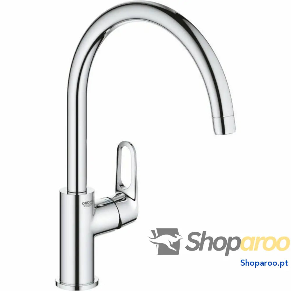 Torneira Monocomando Grohe Metal Latão Níquel Plástico