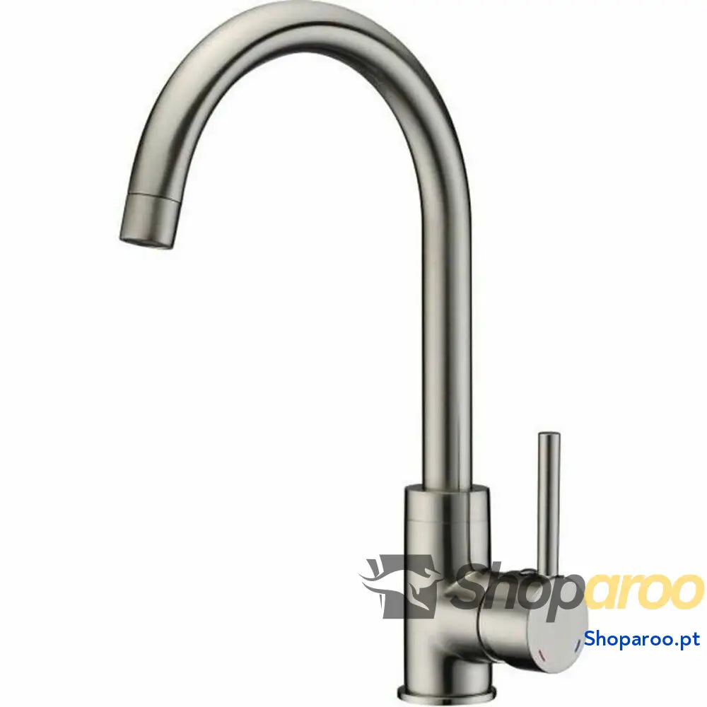 Torneira Monocomando Rousseau 4060404 Cinzento Aço inoxidável Latão