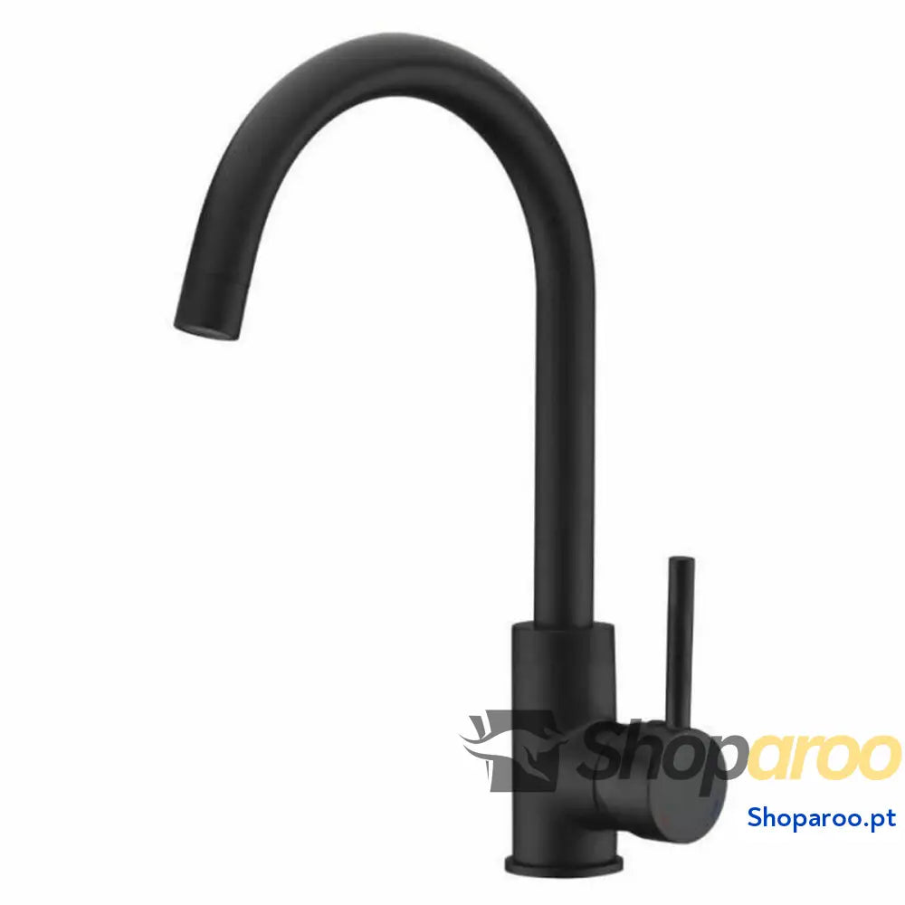 Torneira Monocomando Rousseau 4060411 Preto Aço inoxidável Latão