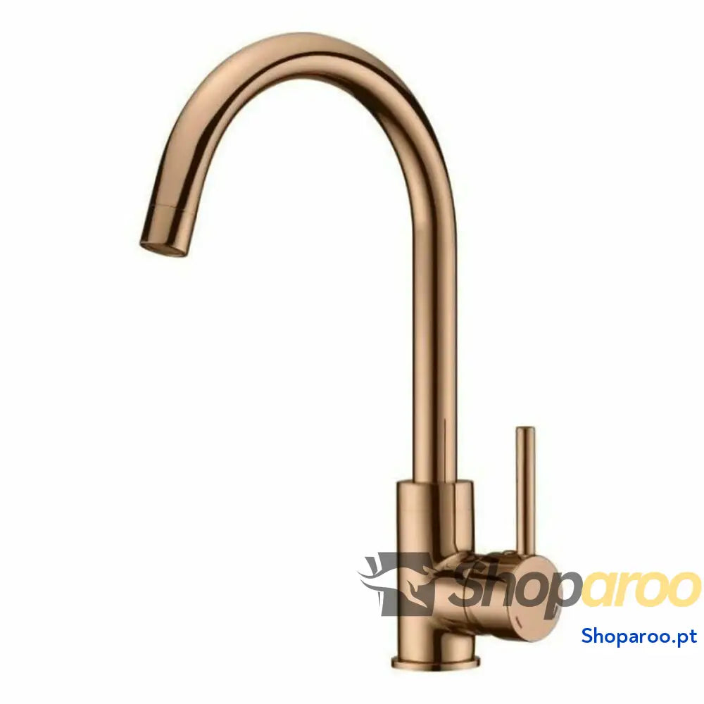 Torneira Monocomando Rousseau 4060435 Rose Aço inoxidável Latão