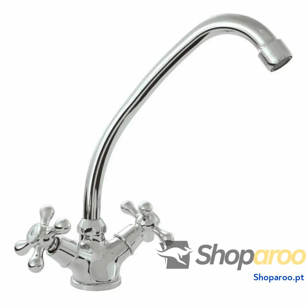 Torneira Monocomando Rousseau BEVERLEY Cinzento Aço inoxidável Latão