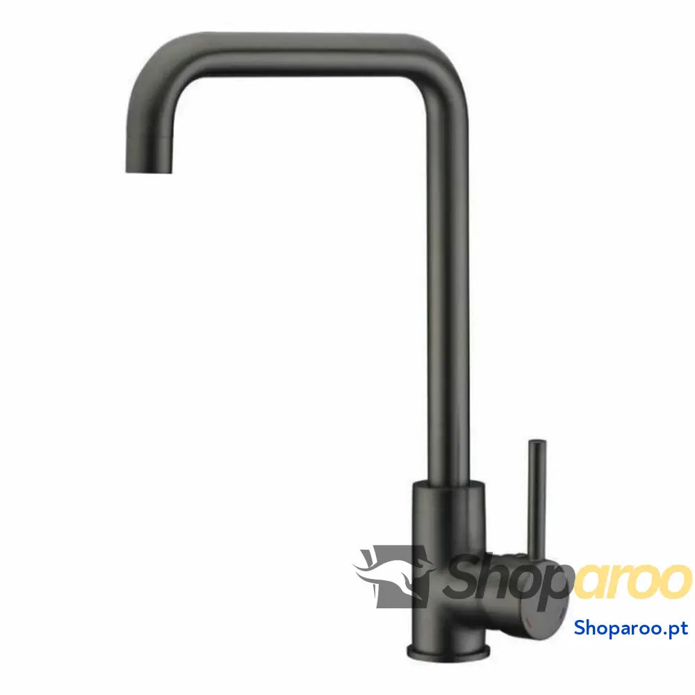 Torneira Monocomando Rousseau Cinzento Grafite Aço inoxidável Latão