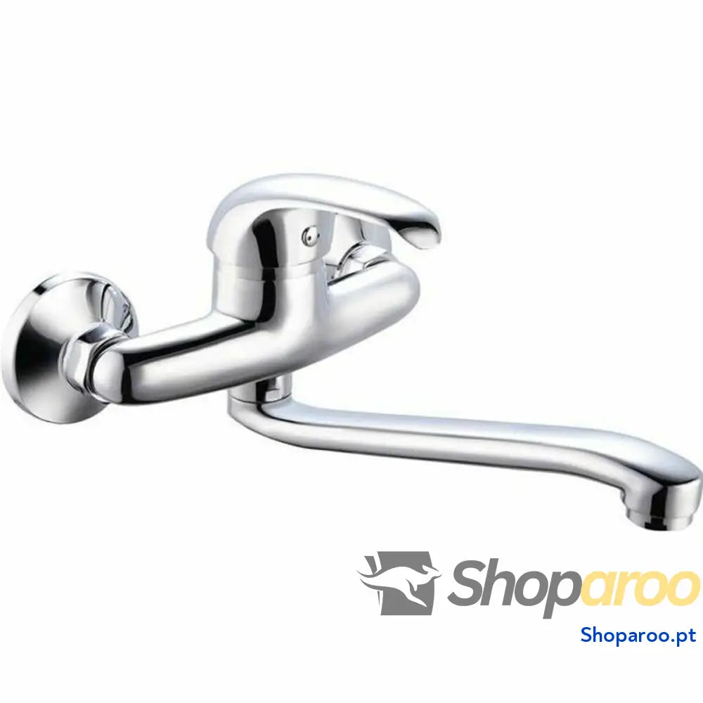 Torneira Monocomando Rousseau Mambo Cinzento Metal Latão