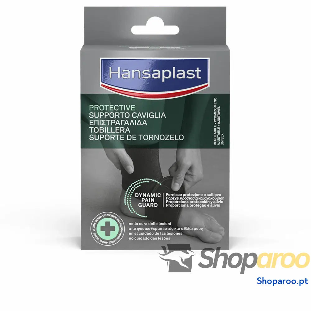 Tornozeleira Hansaplast Dynamic Pain Guard Preto