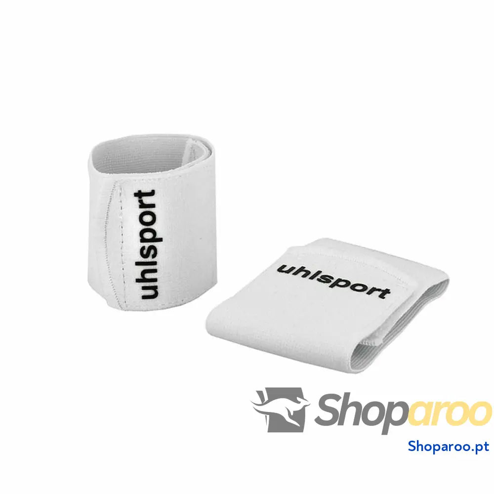 Tornozeleira Kempa Shinguard Fastener Handebol 6,5 cm Branco Tamanho único