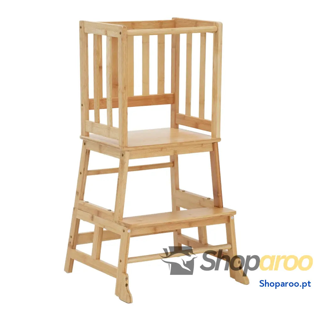 Torre de aprendizagem desde 18 meses torre para crianças proteção anti virar e barra segurança casa banho quarto