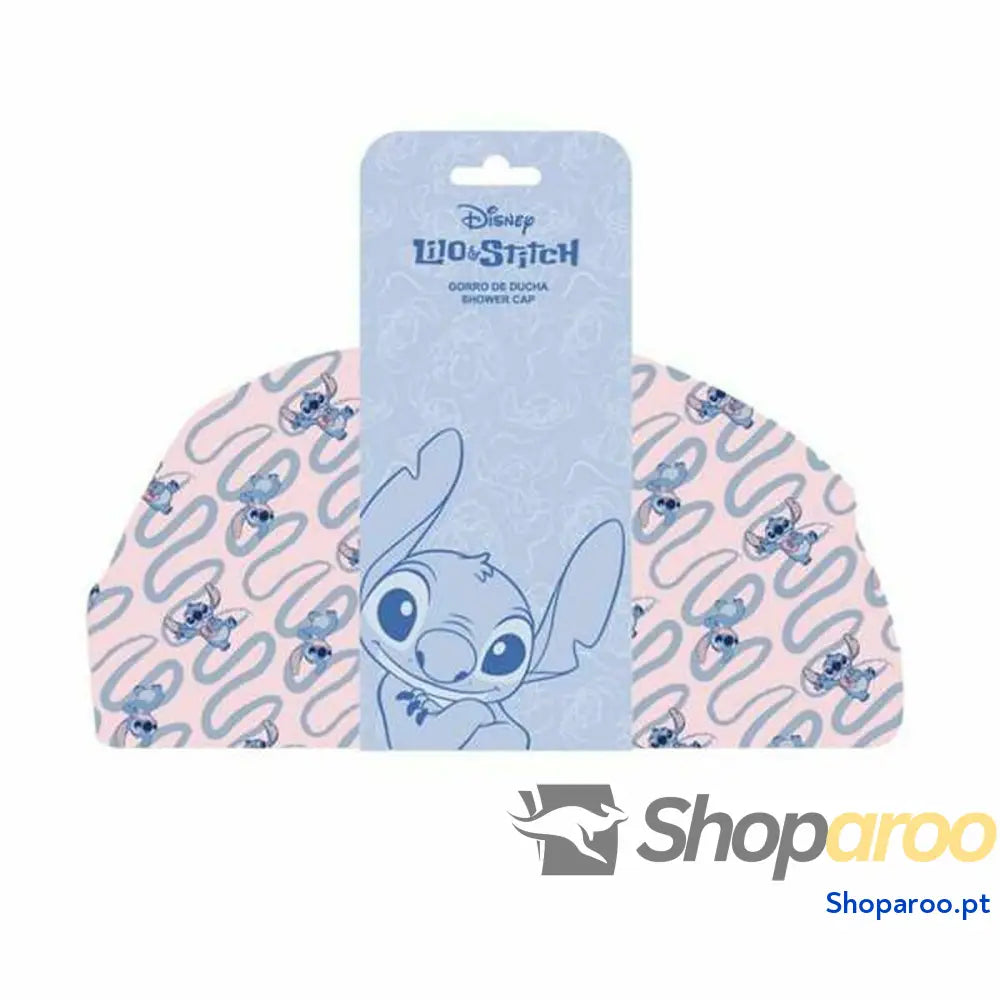 Touca de Banho Stitch Azul 100 % poliéster