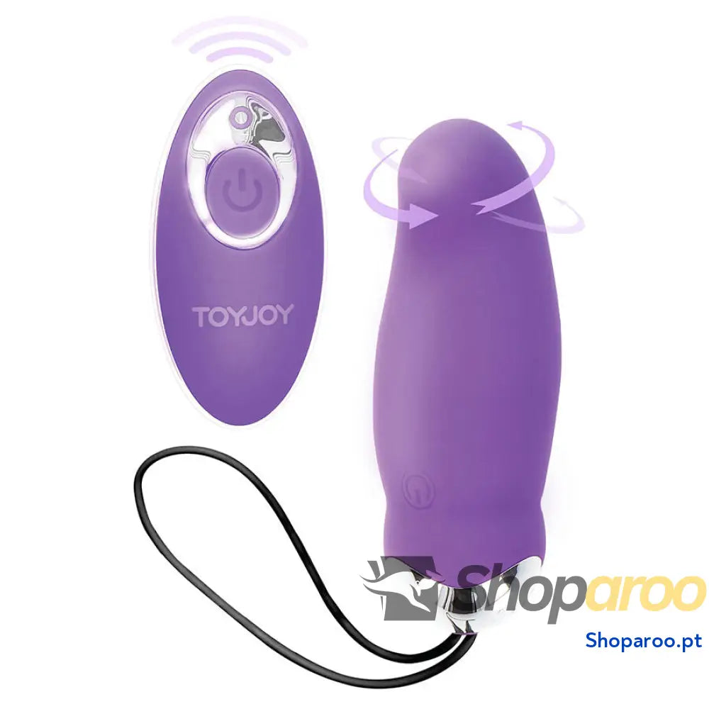 TOYJOY FELICIDADE MEU ORGASMO EGGSPLODE VIBRADOR ROXO CONTROLE REMOTO