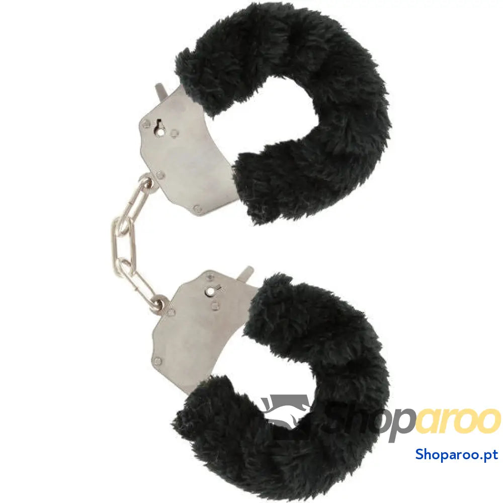 TOYJOY - FURRY FUN CUFFS BONDAGE PRETO