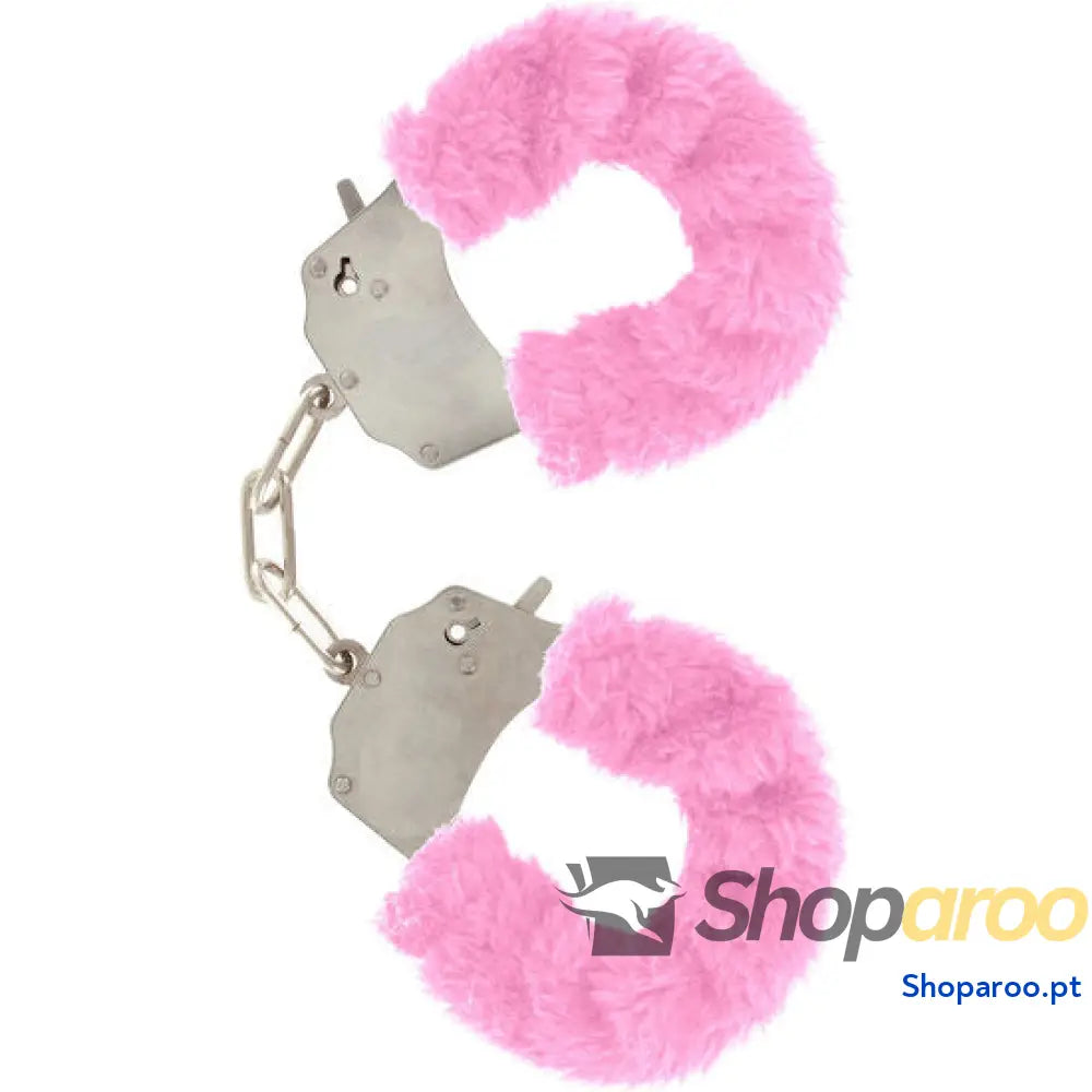TOYJOY - FURRY FUN CUFFS BONDAGE ROSA