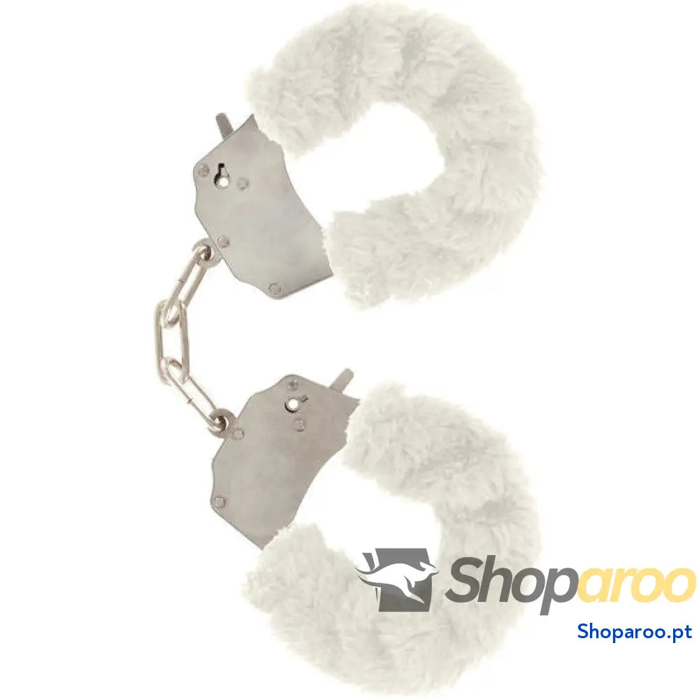 TOYJOY - PUNHOS FURRY FUN BONDAGE BRANCO