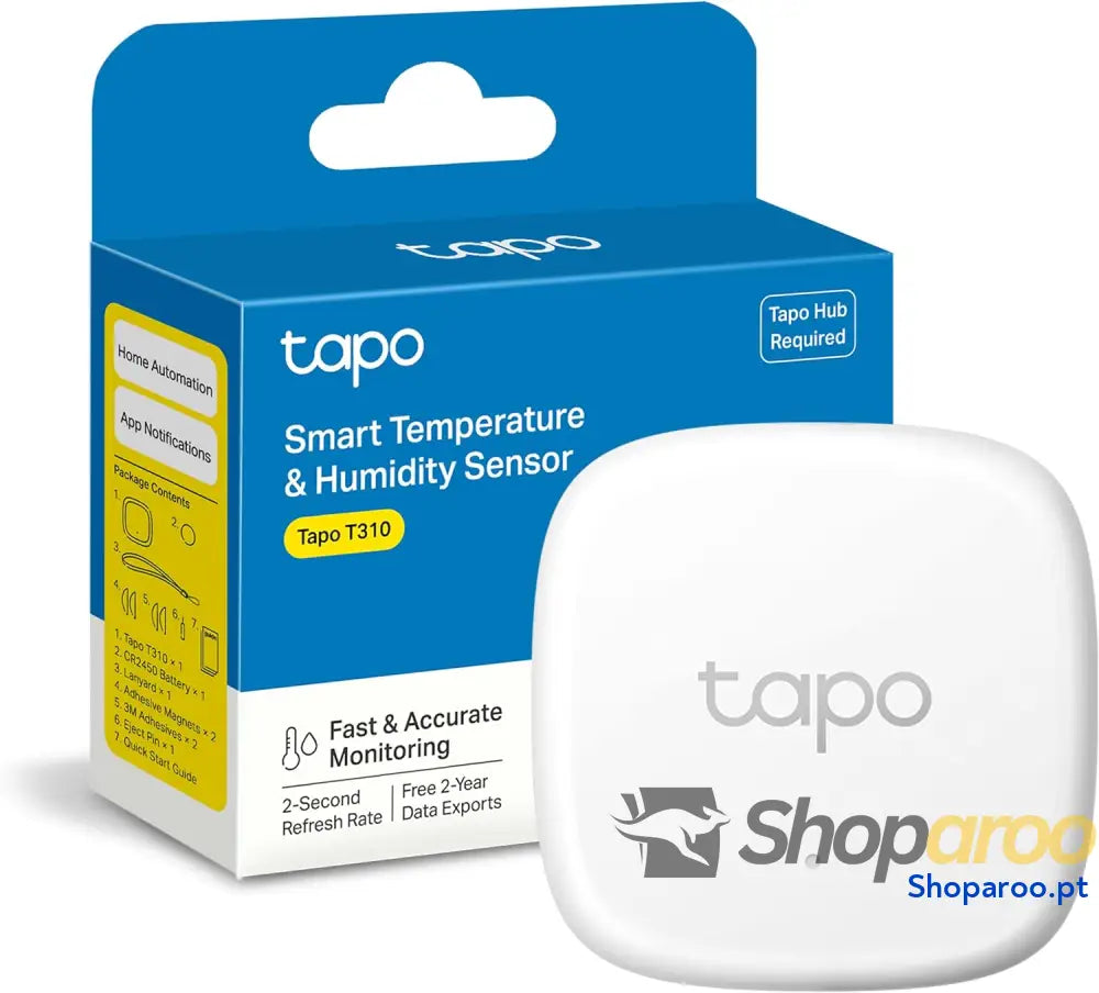 TP Link T310 Sensor de temperatura e humidade Wi Fi inteligente alta precisão controlo à distância bateria longa