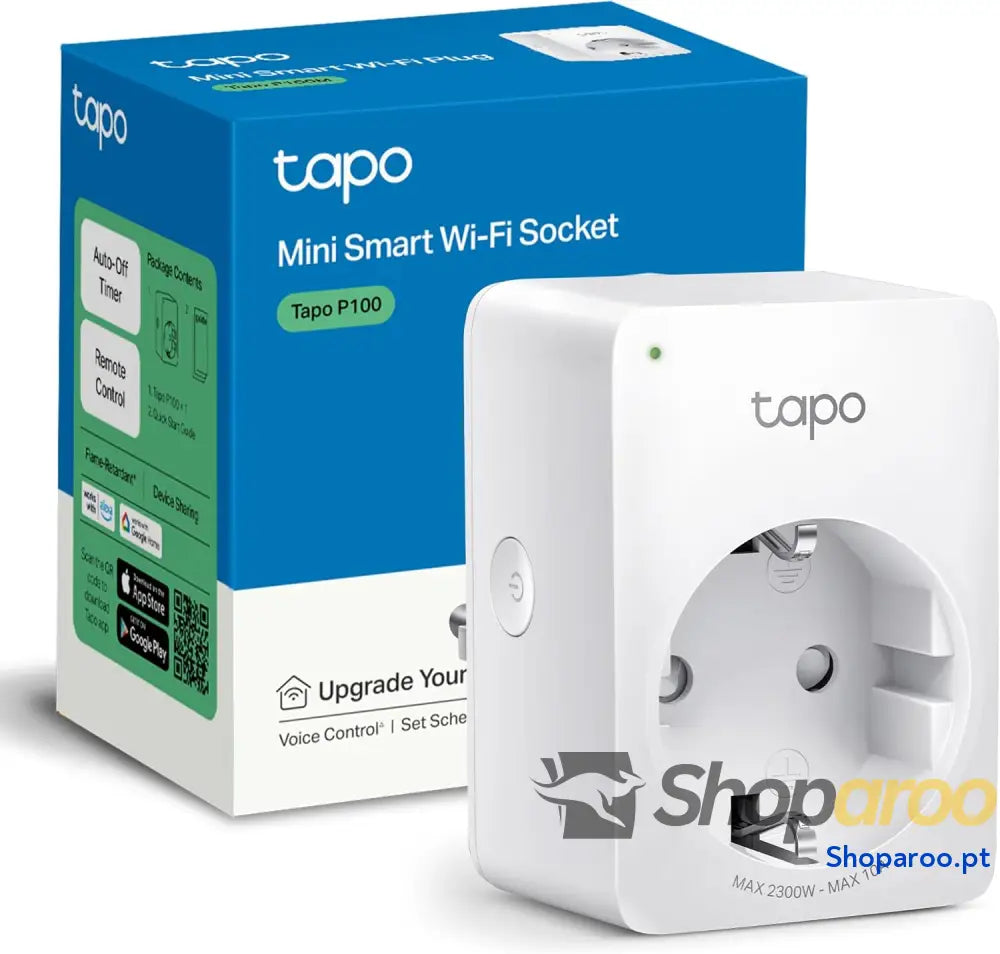 TP Link Tapo P100 Mini tomada inteligente Wi Fi perfeita para ligar e desligar de forma programada poupar energia è