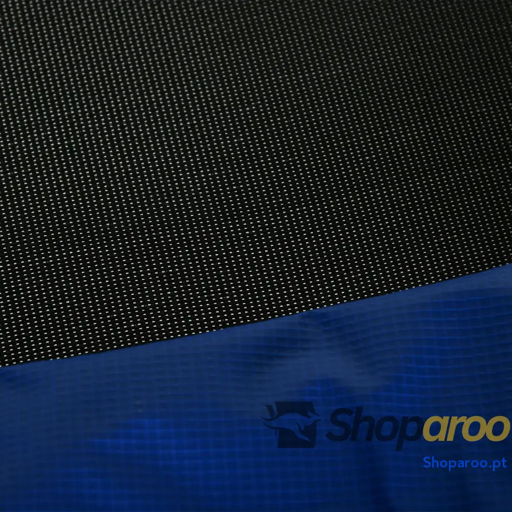Trampolim de Exterior com Rede Segurança para Crianças e Adultos Azul