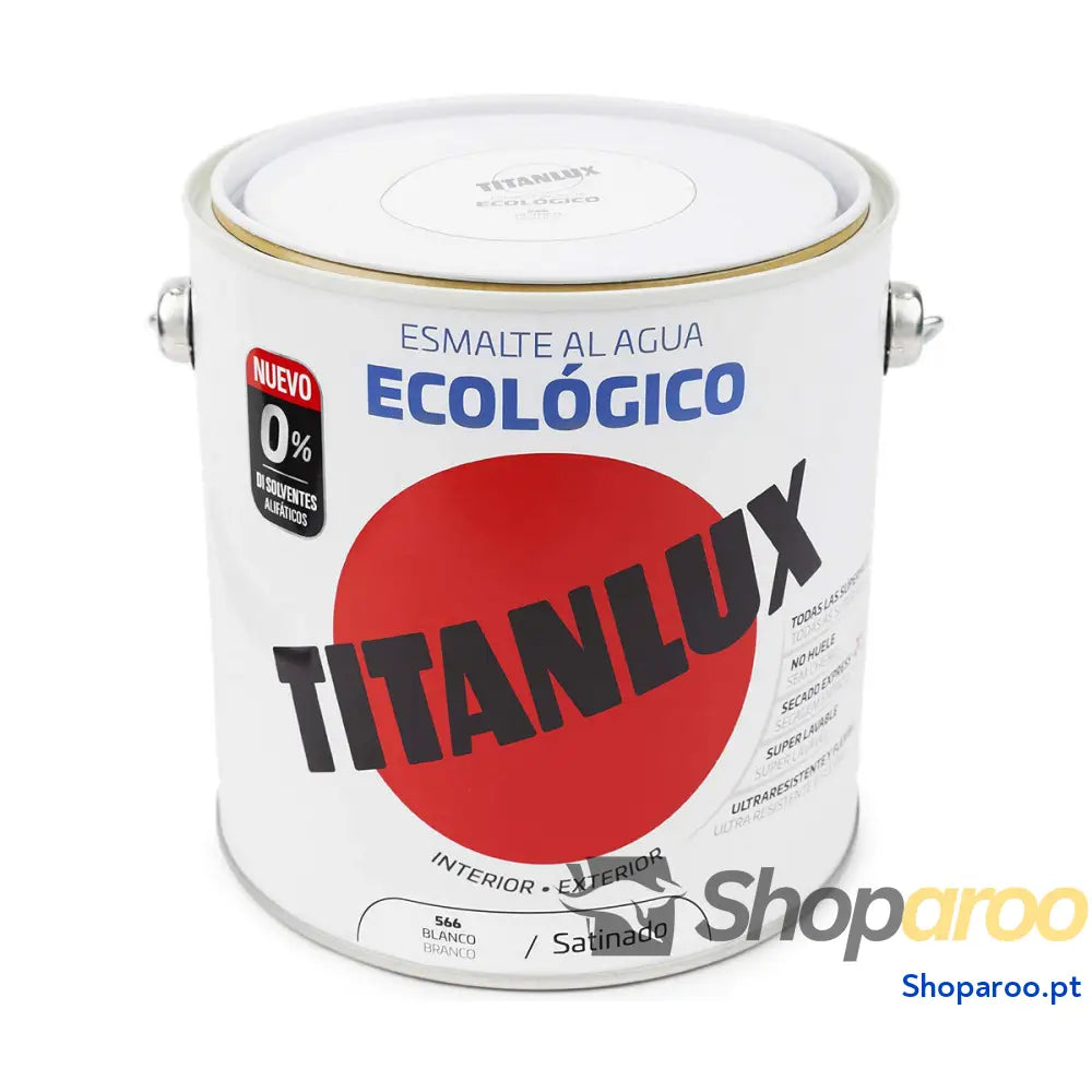 Tratamento Titanlux 01t056625 Esmalte base A água Branco 2,5 L Acetinado 2,5 L