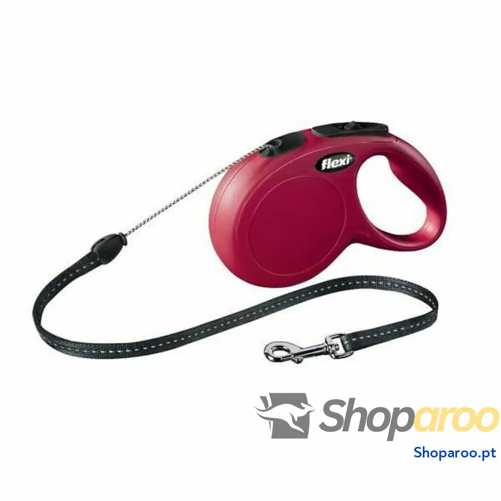Trela para Cães Flexi New Classic Vermelho S