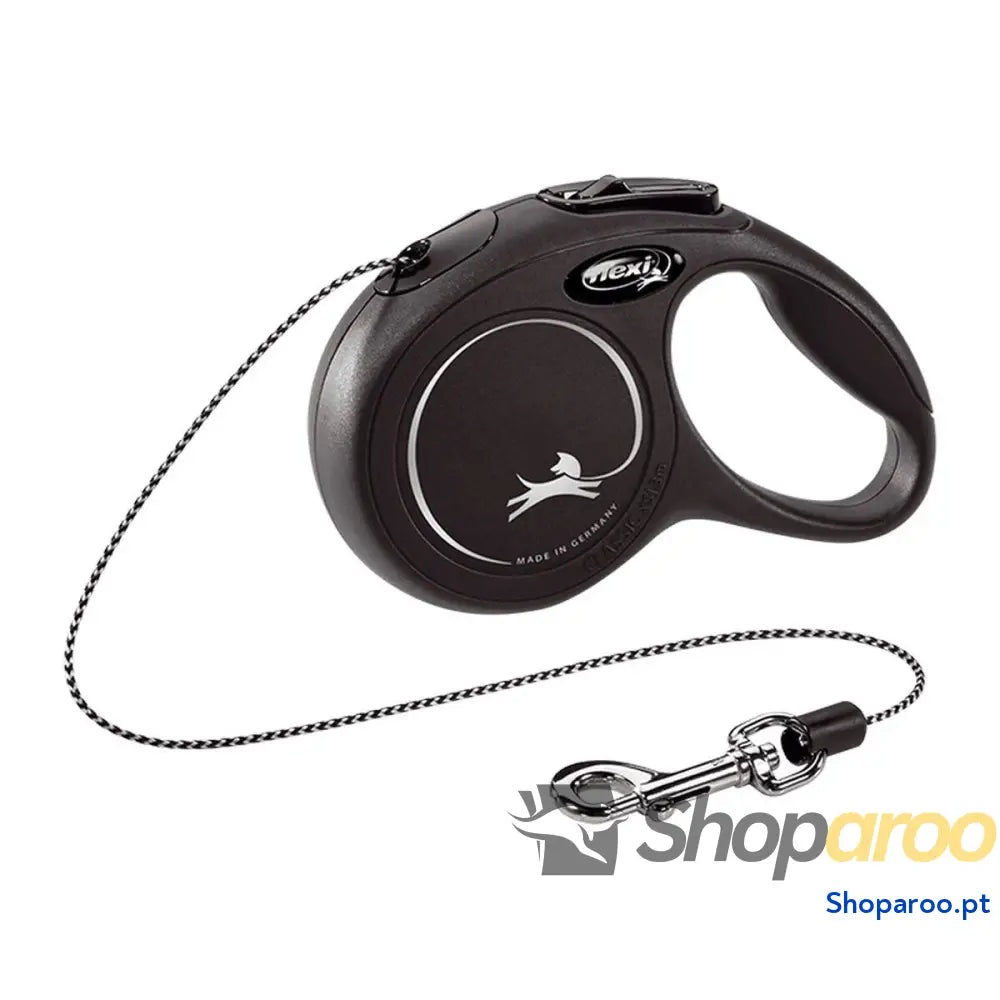 Trela para Gato Flexi NEW CLASSIC 3 m Preto XS