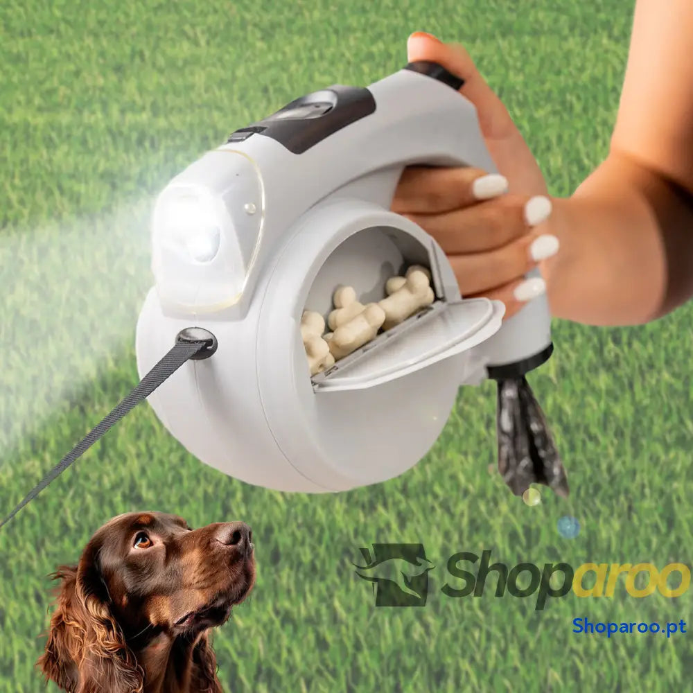 Trela Retrátil para Cães 6 em 1 Leashic InnovaGoods