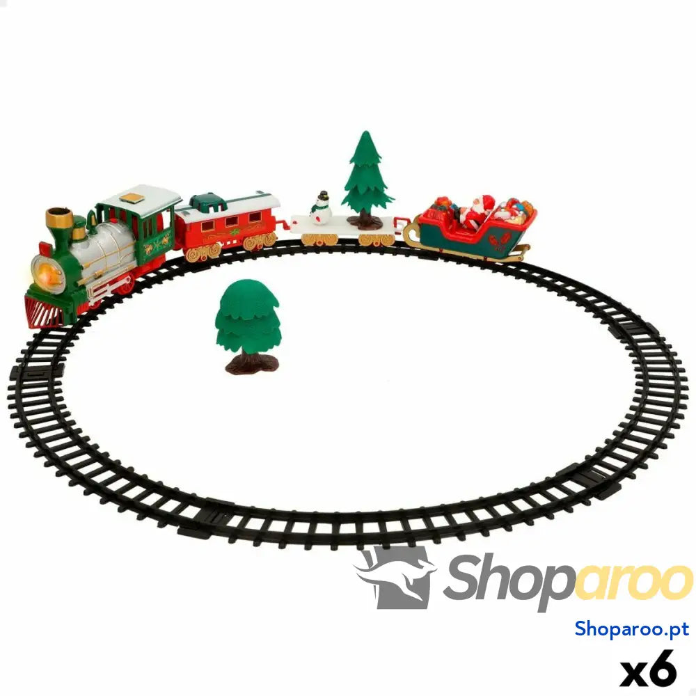Tren com Circuito Speed & Go 6 Unidades 91 x 0,5 43,5 cm