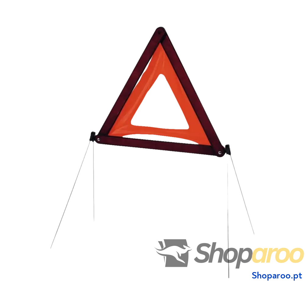 Triângulo Dobrável de Emergência Homologado Dunlop 42 x 35 cm