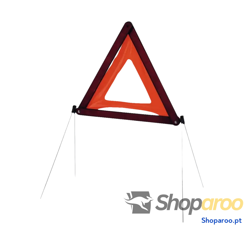 Triângulo Dobrável de Emergência Homologado Dunlop 42 x 35 cm