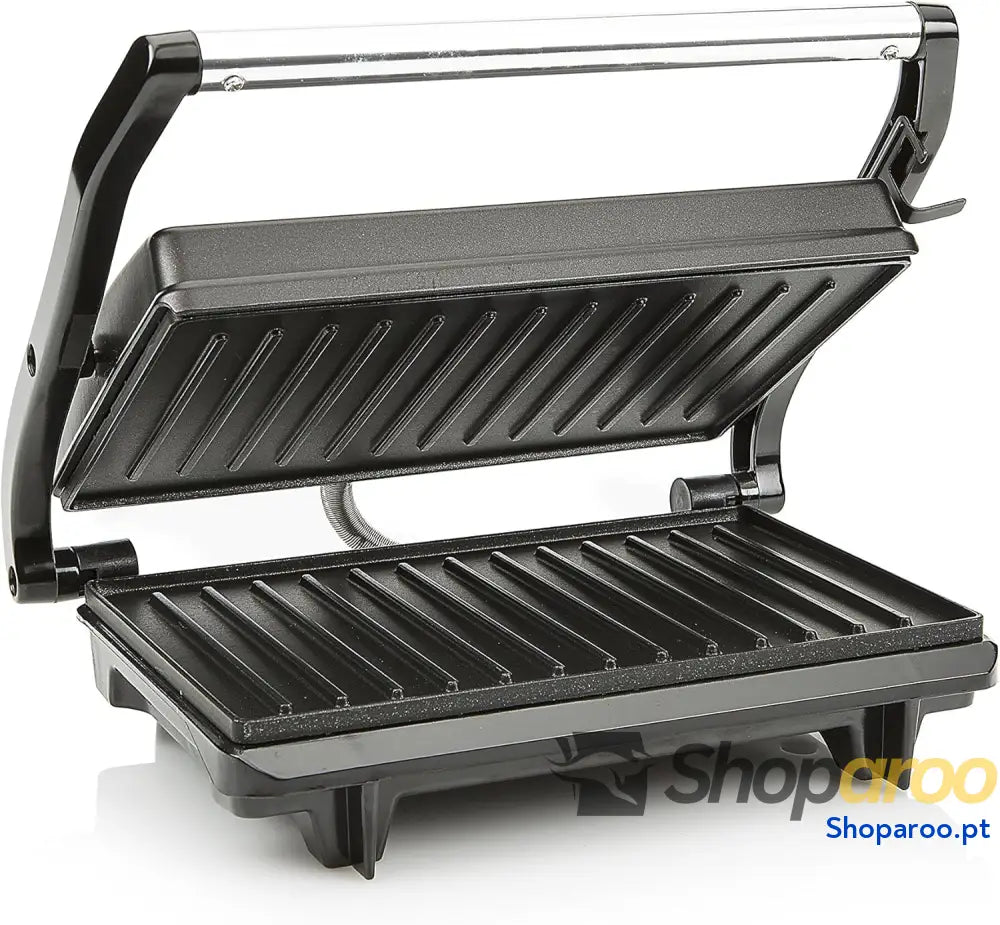Grelha elétrica com superfície de cozinha 22,5 x 14 cm revestimento antiaderente tampa flutuante livre BPA e PFOA