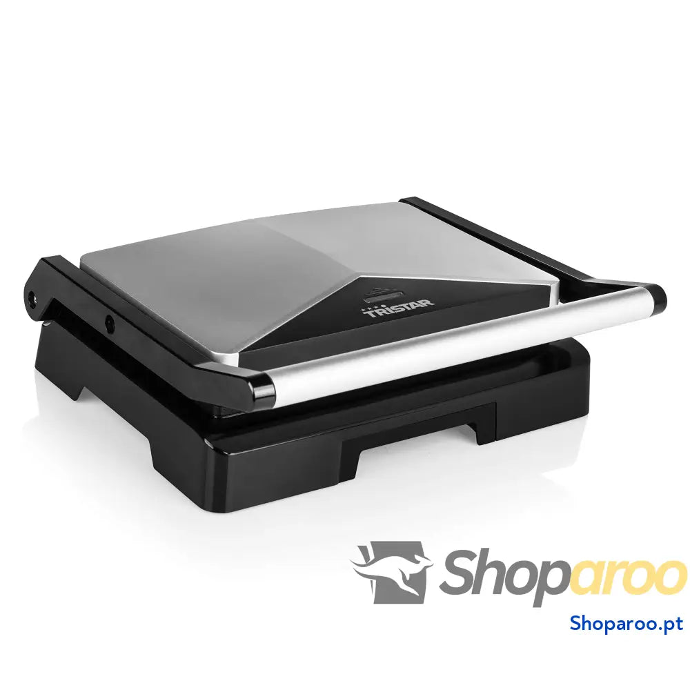 Grelha elétrica com superfície de cozinha 22,5 x 14 cm revestimento antiaderente tampa flutuante livre BPA e PFOA