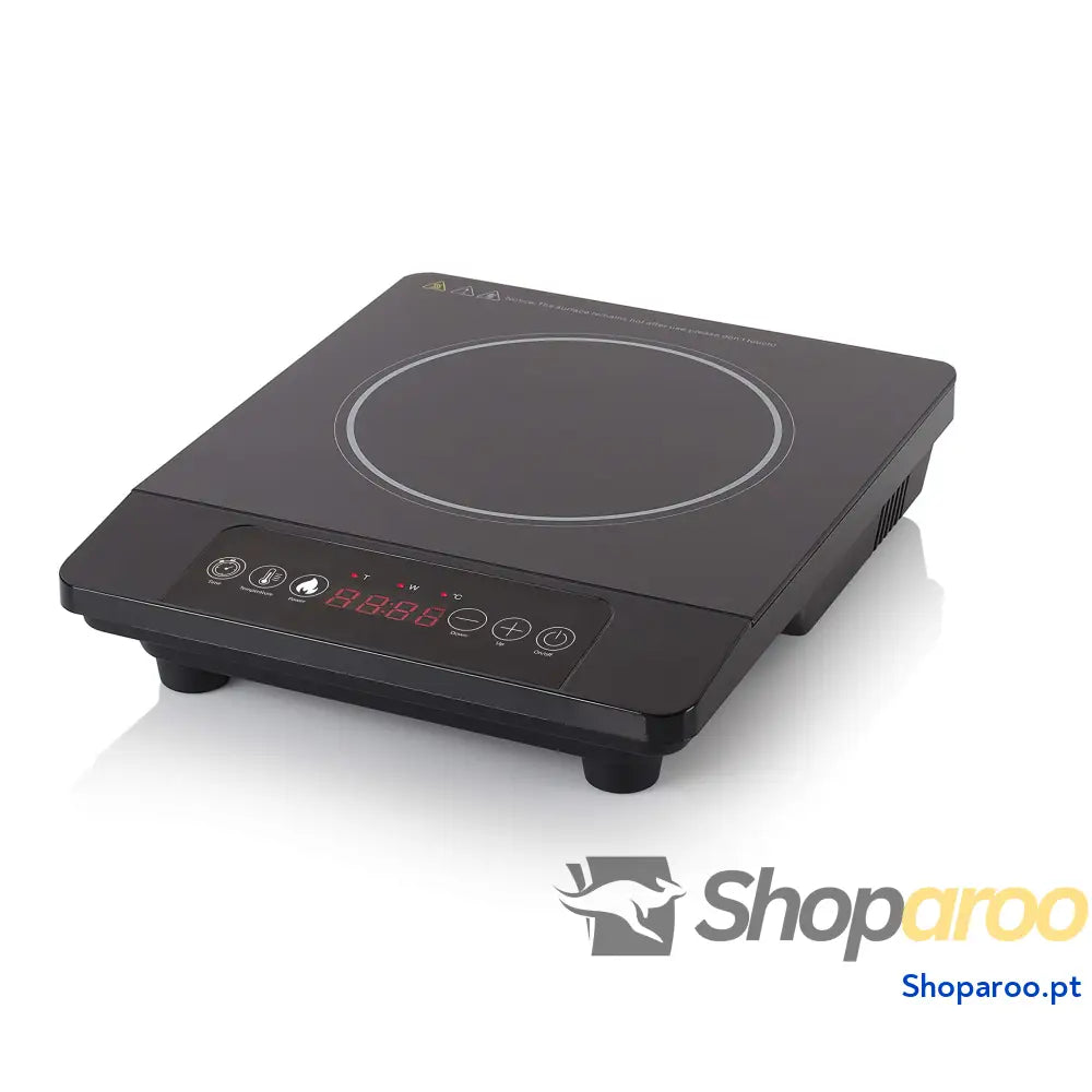 Tristar Placa de indução dupla ⌀19 e ⌀16 cm 10 níveis potência 3500 W baixo consumo temporizador integrado com proteção