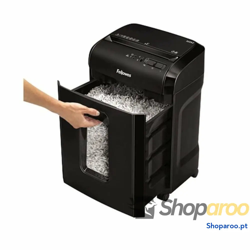 Trituradora de Papel Micro-Corte Fellowes Powershred 10M 2 x 12 mm Preto