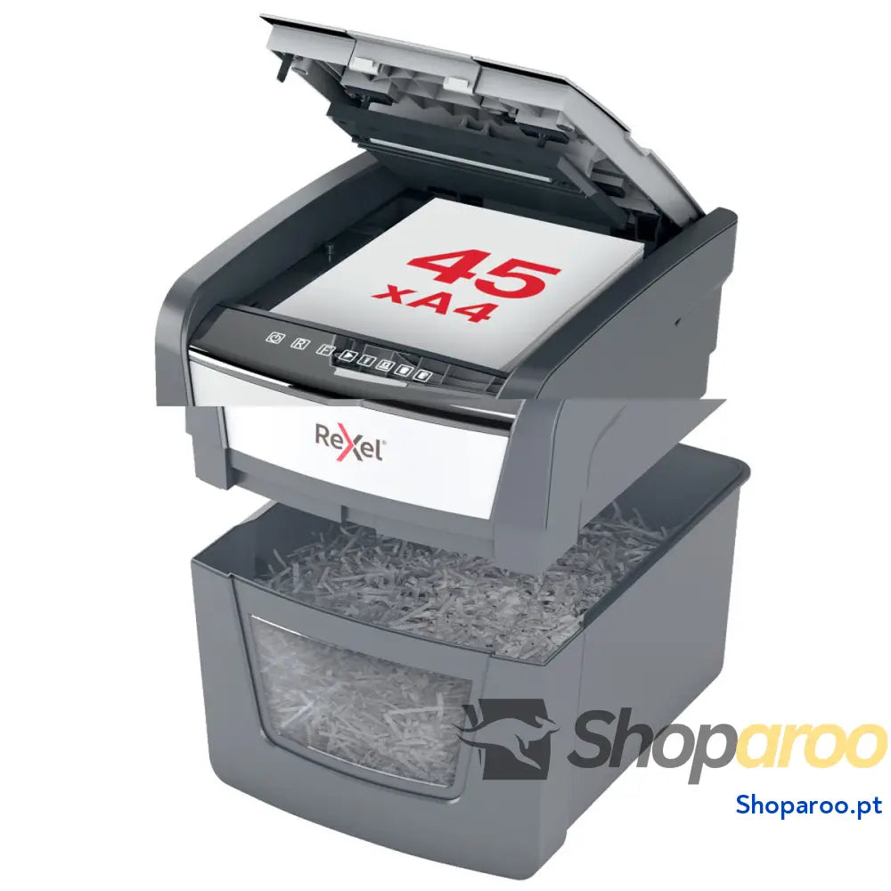 Trituradora de Papel Rexel Optimum AutoFeed 45X 20 L