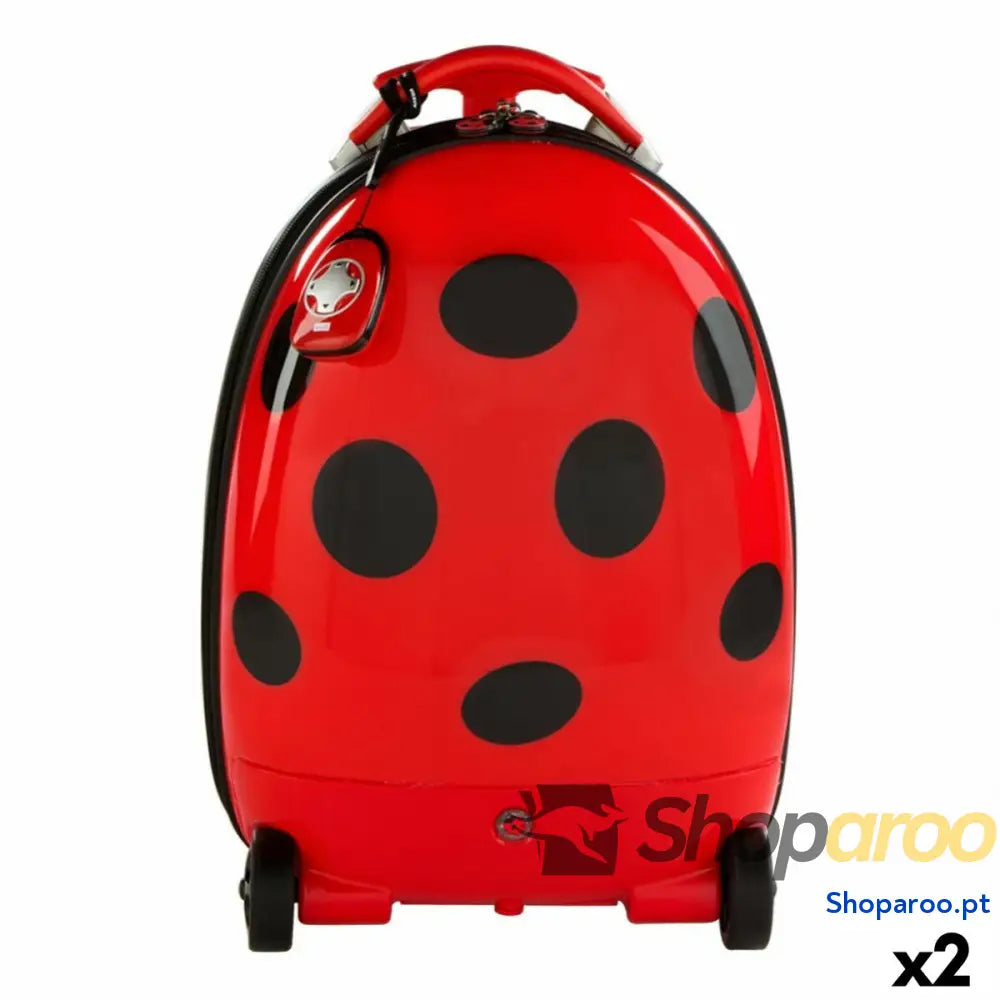 Trólei Rastar Infantil Joaninha Controlo Remoto 2,4 GHz 34 x 48 x 27,5 cm