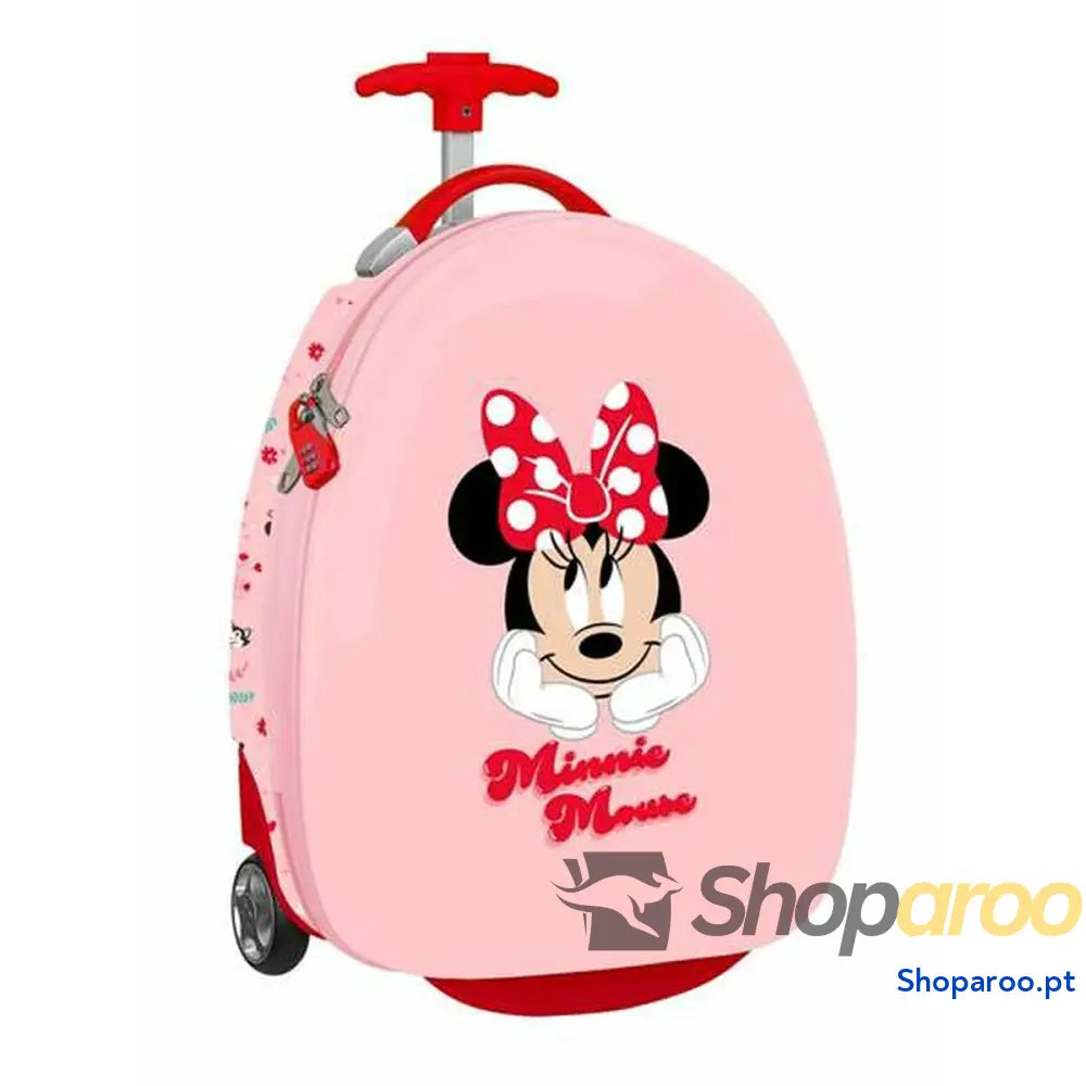 Trolley de Cabine Stitch NAIVE Rosa Claro 28 x 43 x 23 cm