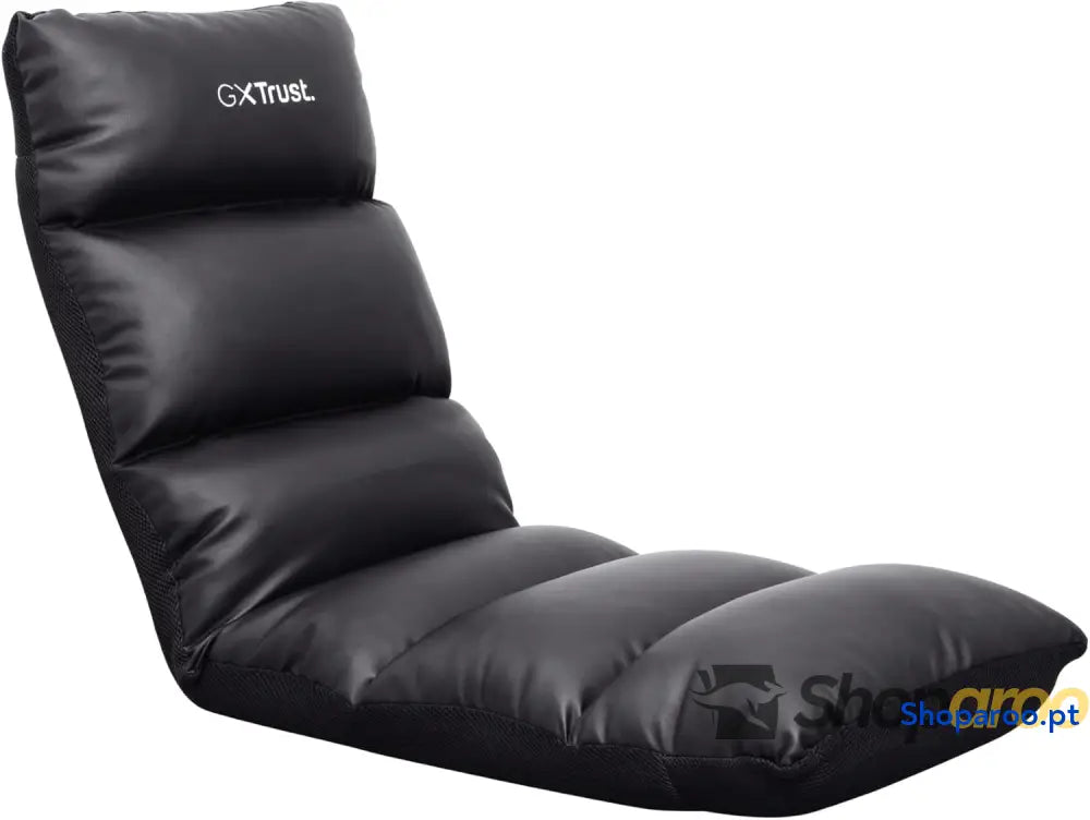 Trust Gaming GXT 718 Rayzee Cadeira dobrável almofada de chão para consolas encosto ajustável peso até 125 kg cadeira