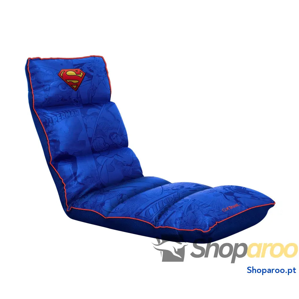 Trust Gaming GXT 718 Rayzee Cadeira dobrável almofada de chão para consolas encosto ajustável peso até 125 kg cadeira