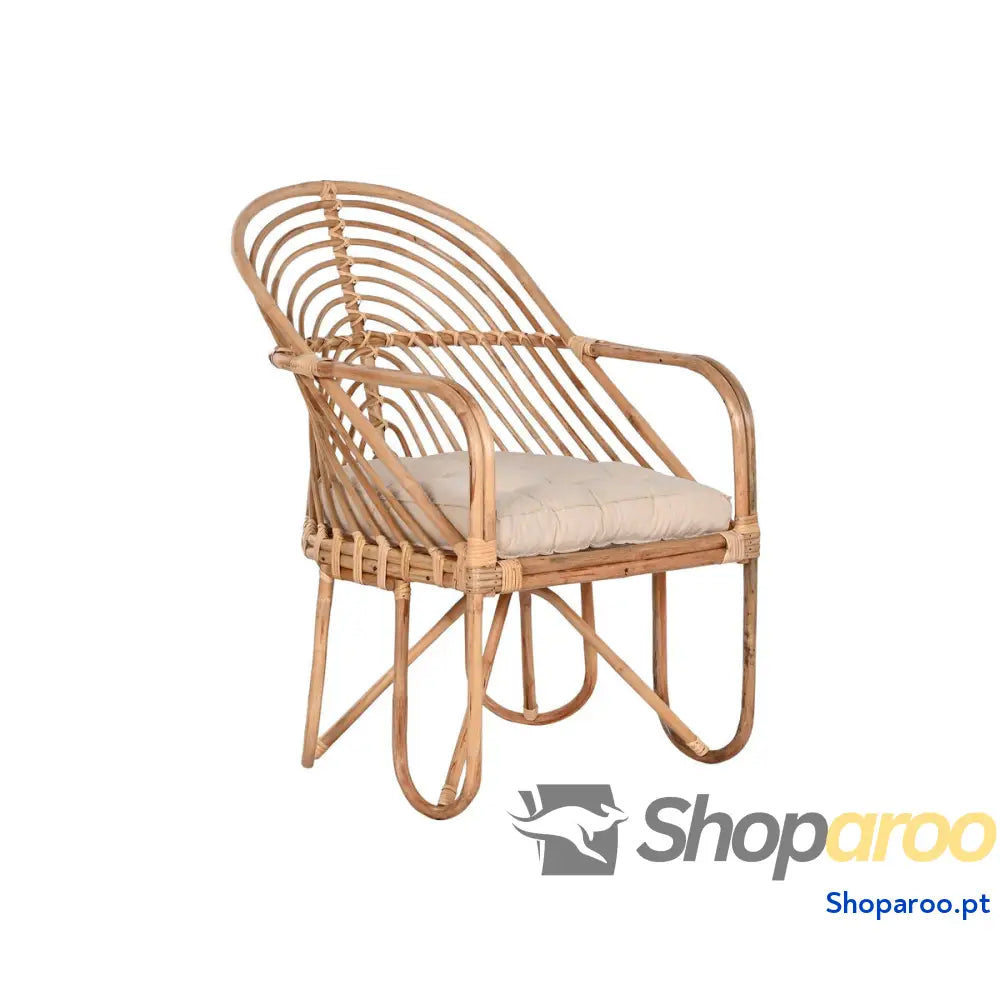 Tuinstoel Home ESPRIT Bambu Rotim 58 x 61 x 87 cm