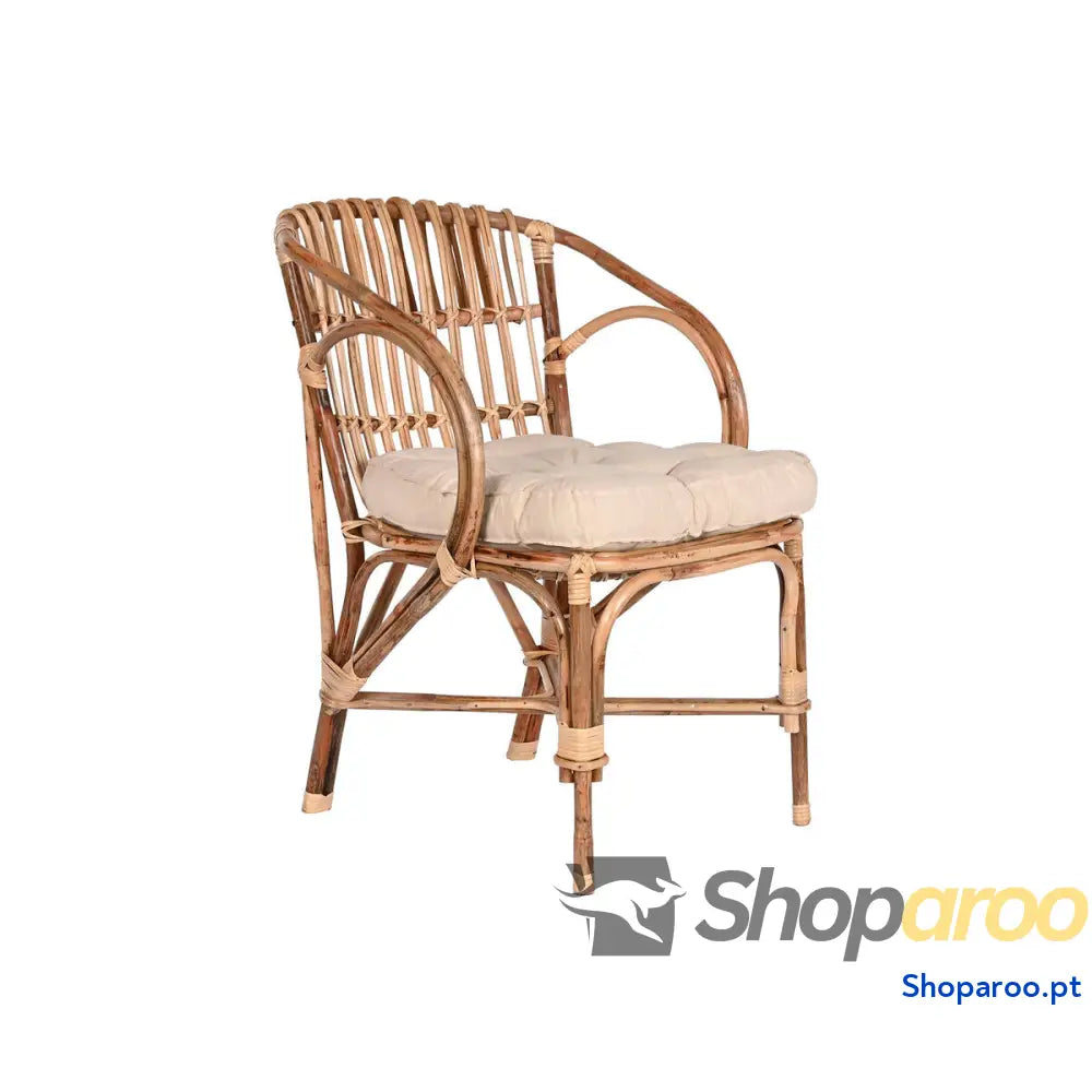 Tuinstoel Home ESPRIT Bambu Rotim 58 x 65 x 85 cm