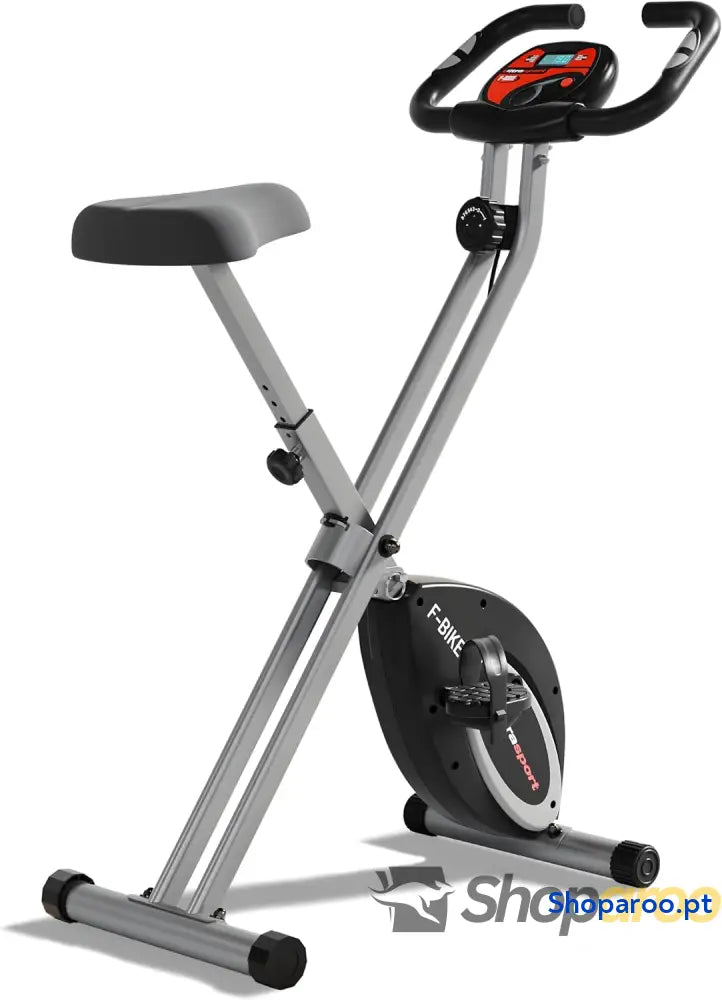Ultrasport F Bike bicicleta ergométrica treino em casa dobrável computador de integrado sensores pulsação nas mãos 8