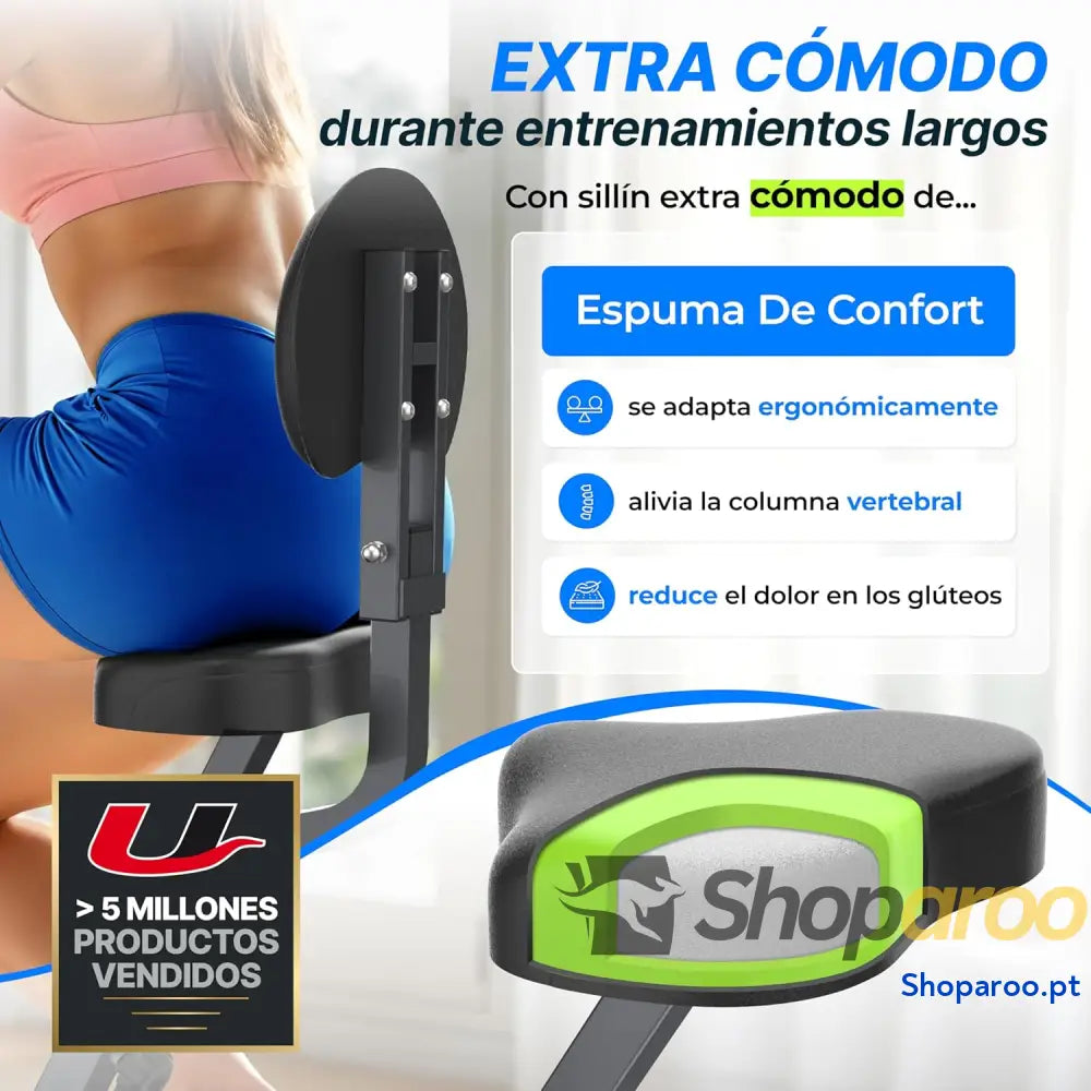 Ultrasport Sénior aptidão treinadora vitalidade F Bike mini treinador cruzado bicicleta estática reclinada dobrável
