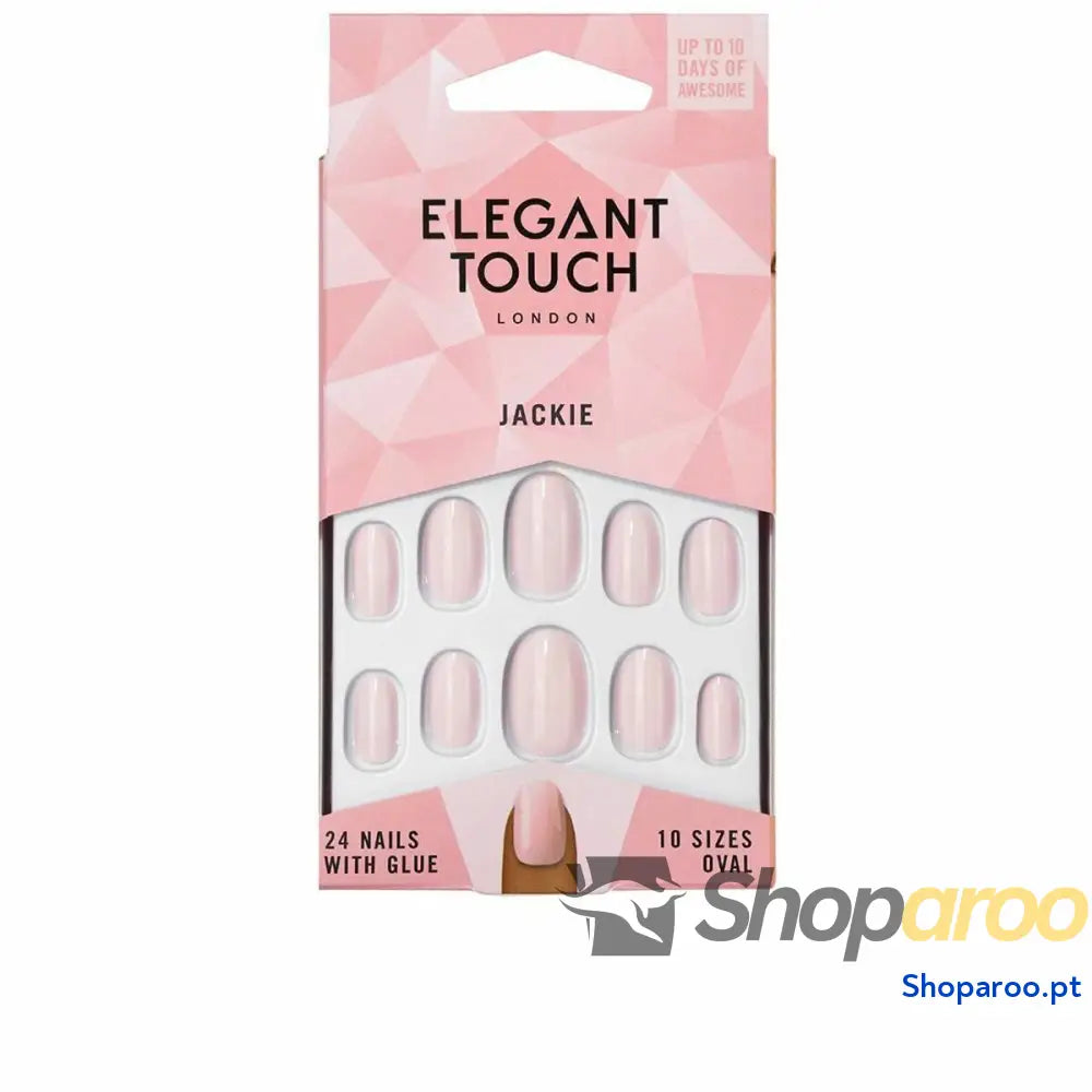 Unhas postiças Elegant Touch Polished Colour Jackie 24 Peças (24 uds)