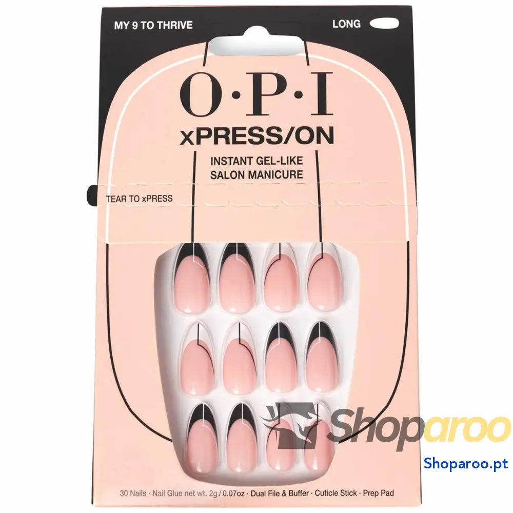 Unhas postiças Opi #My 9 To Thrive  30 Peças