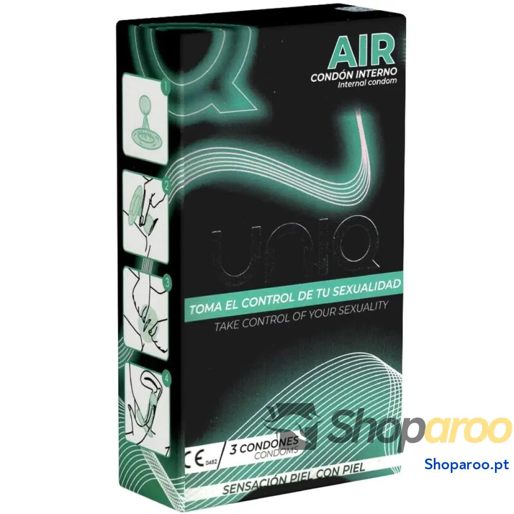 UNIQ - AIR SEM LÁTEX CONDOMÍNIO FEMININO 3 UNIDADES
