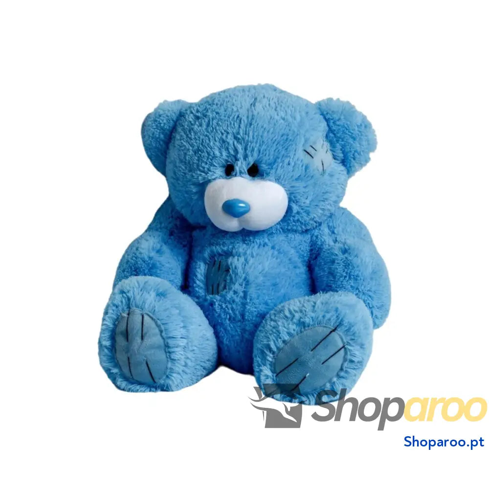 Urso de Peluche GO GIFT TEDDY 60 BL Azul Felpa cm